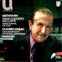 Philips Universo : Arrau - Beethoven Sonata No. 1, Concerto No. 2